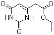 structure of CAS# 6426-84-2, (2,6-Dioxo-1,2,3,6-tetrahydropyrimidin-4-yl)acetic acid ethyl ester