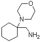 [[1-(吗啉基)环己烷-1-基]甲基]胺分子结构 (CAS 64269-03-0)