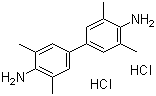 structure of CAS# 64285-73-0, 3,3',5,5'-四甲基联苯胺盐酸盐