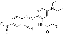 structure of CAS# 64294-88-8, 分散紫 63