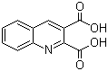 structure of CAS# 643-38-9, 2,3-喹啉二甲酸