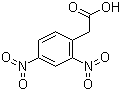 structure of CAS# 643-43-6, 2,4-二硝基苯乙酸