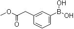structure of CAS# 643094-11-5, [3-[(甲氧羰基)甲基]苯基]硼酸