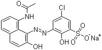 structure of CAS# 6441-96-9, Mordant Black 38