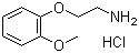 structure of CAS# 64464-07-9, 2-甲氧基苯氧基乙胺盐酸盐