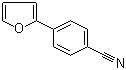 structure of CAS# 64468-77-5, 4-(2-呋喃基)苯甲腈