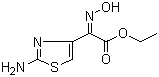structure of CAS# 64485-82-1, Ethyl 2-(2-aminothiazole-4-yl)-2-hydroxyiminoacetate