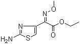 structure of CAS# 64485-88-7, Ethyl 2-(2-aminothiazol-4-yl)-2-methoxyiminoacetate