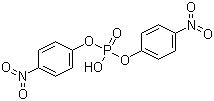 structure of CAS# 645-15-8, Bis(4-nitrophenyl) phosphate