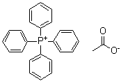 CAS 登录号：64564-22-3, 四苯基鏻乙酸盐