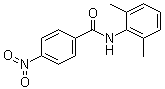 N-(2,6-二甲基苯基)-4-硝基苯甲酰胺分子结构 (CAS 64594-44-1)