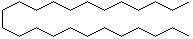 structure of CAS# 646-31-1, Tetracosane