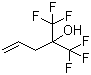structure of CAS# 646-97-9, 1,1,1-三氟-2-(三氟甲基)戊-4-烯-2-醇