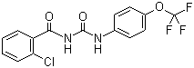 杀虫脲分子结构 (CAS 64628-44-0)