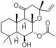 CAS # 64657-18-7, 1,9-Dideoxyforskolin, (3R,4aS,5S,6S,6aS,10aS,10bR)-5-(Acetyloxy)-3-ethenyldodecahydro-6-hydroxy-3,4a,7,7,10a-pentamethyl-1H-naphtho[2,1-b]pyran-1-one