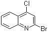 structure of CAS# 64658-05-5, 2-Bromo-4-chloroquinoline