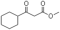 3-环己基-3-氧代丙酸甲酯分子结构 (CAS 64670-15-1)