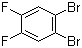 structure of CAS# 64695-78-9, 1,2-二溴-4,5-二氟苯