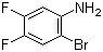 structure of CAS# 64695-79-0, 2-溴-4,5-二氟苯胺