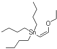 cis-Tributyl(2-ethoxyvinyl)stannane molecular structure (CAS 64724-29-4)