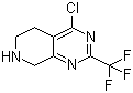 CAS # 647863-08-9, 4-Chloro-2-(trifluoromethyl)-5,6,7,8-tetrahydropyrido[3,4-d]pyrimidine
