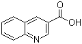 structure of CAS# 6480-68-8, 喹啉-3-羧酸