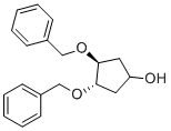 structure of CAS# 648414-59-9, (3S,4S)-3,4-双(苄氧基)环戊醇