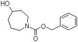 六氢-4-羟基-1H-氮杂卓-1-羧酸苯甲酯分子结构 (CAS 648418-25-1)