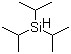 三异丙基硅烷分子结构 (CAS 6485-79-6)