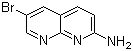 structure of CAS# 64874-38-0, 6-溴-1,8-萘啶-2-胺