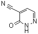 structure of CAS# 64882-65-1, 3-氧代-2,3-二氢哒嗪-4-甲腈