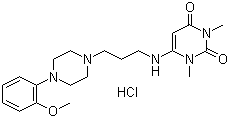structure of CAS# 64887-14-5, Urapidil hydrochloride