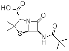 CAS 登录号：6489-58-3, (2S,5R,6R)-6-[(2,2-二甲基-1-氧代丙基)氨基]-3,3-二甲基-7-氧代-4-硫杂-1-氮杂双环[3.2.0]庚烷-2-羧酸