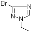 3-溴-1-乙基-1H-1,2,4-三唑分子结构 (CAS 64907-54-6)