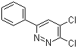 structure of CAS# 64942-62-7, 3,4-Dichloro-6-phenylpyridazine