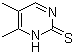 4,5-二甲基-2-巯基嘧啶分子结构 (CAS 64942-98-9)