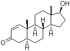 structure of CAS# 65-06-5, 1-睾酮