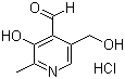 structure of CAS# 65-22-5, 吡哆醛盐酸盐