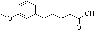 structure of CAS# 6500-64-7, 3-甲氧基苯戊酸