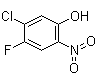 structure of CAS# 65001-79-8, 5-氯-4-氟-2-硝基苯酚