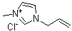structure of CAS# 65039-10-3, 1-Allyl-3-methylimidazolium chloride