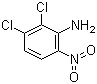 structure of CAS# 65078-77-5, 2,3-二氯-6-硝基苯胺
