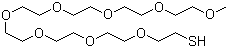2,5,8,11,14,17,20,23-八氧杂二十五烷-25-硫醇分子结构 (CAS 651042-83-0)