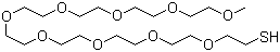 2,5,8,11,14,17,20,23,26-九氧杂二十八烷-28-硫醇分子结构 (CAS 651042-84-1)