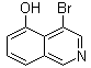 structure of CAS# 651310-41-7, 4-溴-5-异喹啉醇