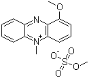 structure of CAS# 65162-13-2, 1-甲氧基-5-甲基吩嗪鎓硫酸甲酯盐