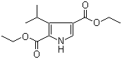 3-异丙基-1H-吡咯-2,4-二羧酸二乙酯分子结构 (CAS 651744-38-6)