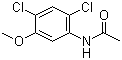 structure of CAS# 65182-98-1, N-(2,4-Dichloro-5-methoxyphenyl)acetamide