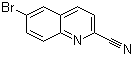 structure of CAS# 65185-41-3, 6-溴喹啉-2-甲腈