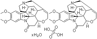 CAS # 652154-10-4, 2,3-Dimethoxystrychnidin-10-one sulfate hydrate